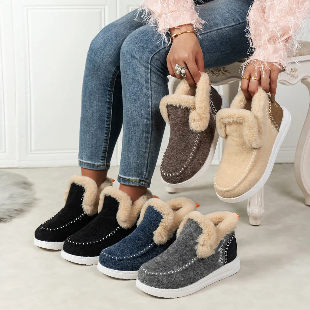 Sara | Eleganta Varm Winterstövlar för Damer