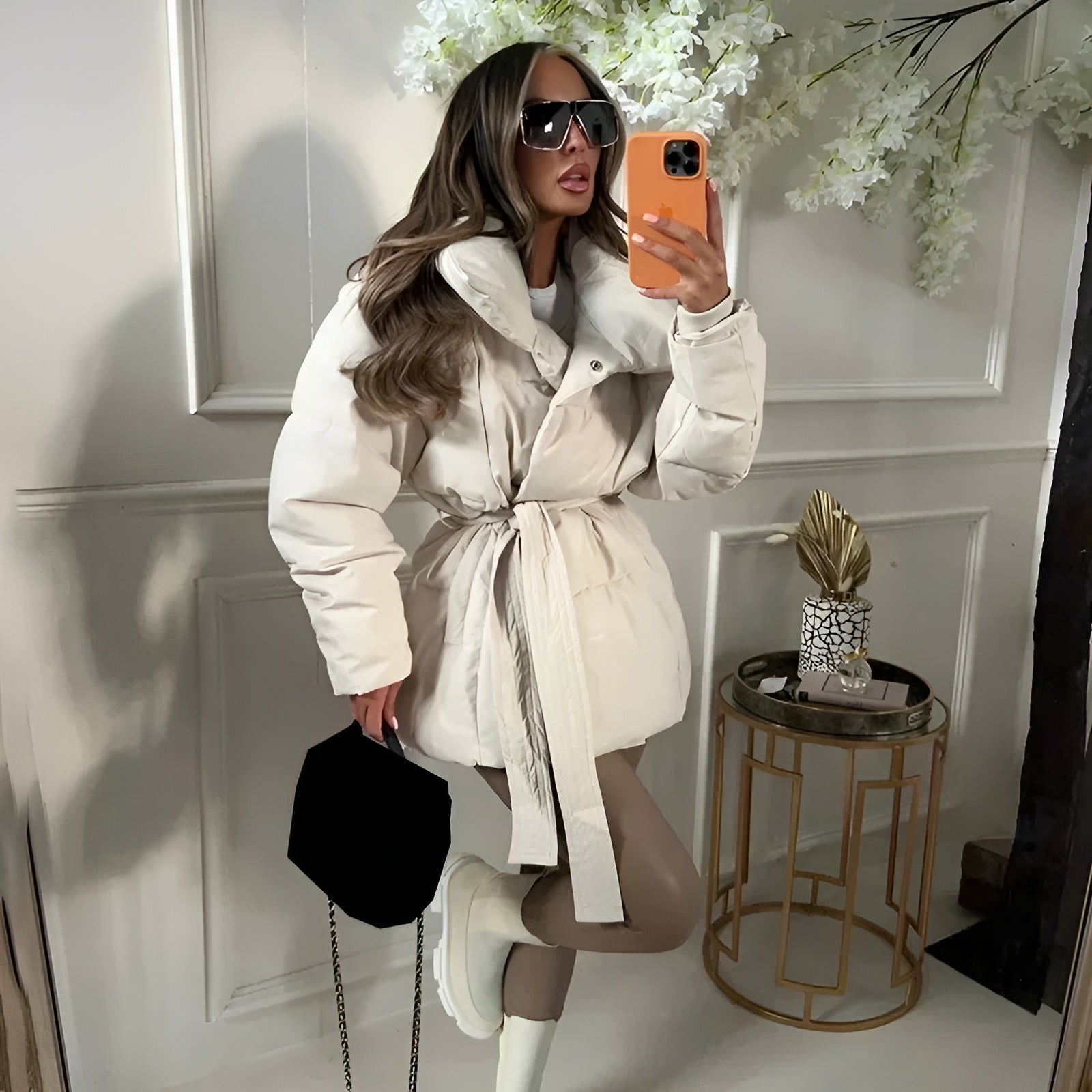 Olivia | Stilren Vadderad Jacka