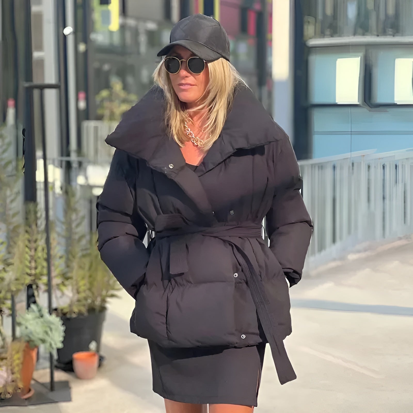 Olivia | Stilren Vadderad Jacka