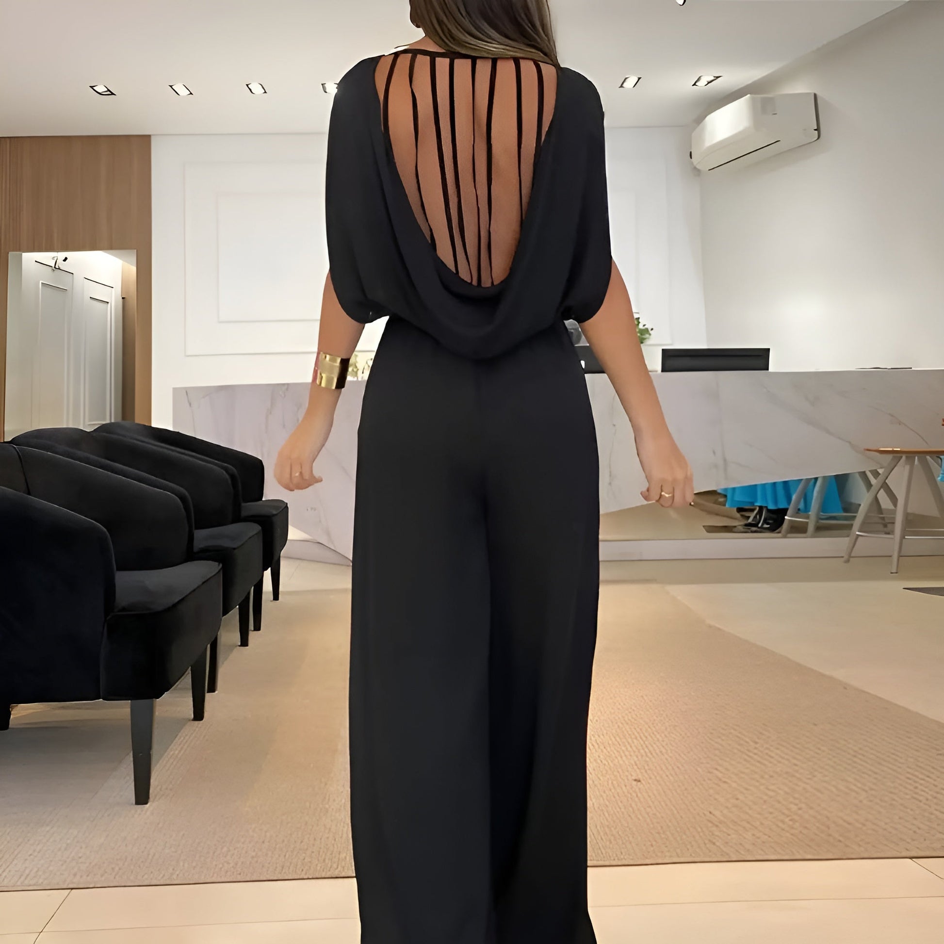 Luna | Ärmlös Jumpsuit