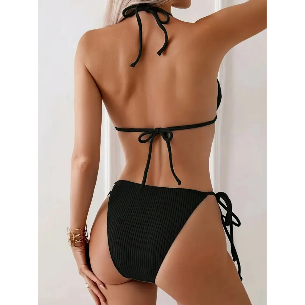 Ribbed Luxe Bikiniset